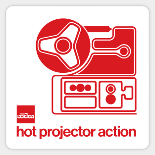 RetroWDW Hot Projector Action Sticker